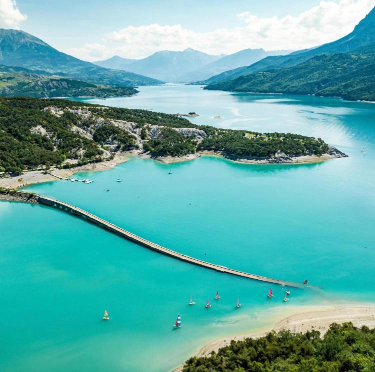 Le Cocon De L'Epiclea, Chorges, Entre Lac Et Montagnes Kültér fotó